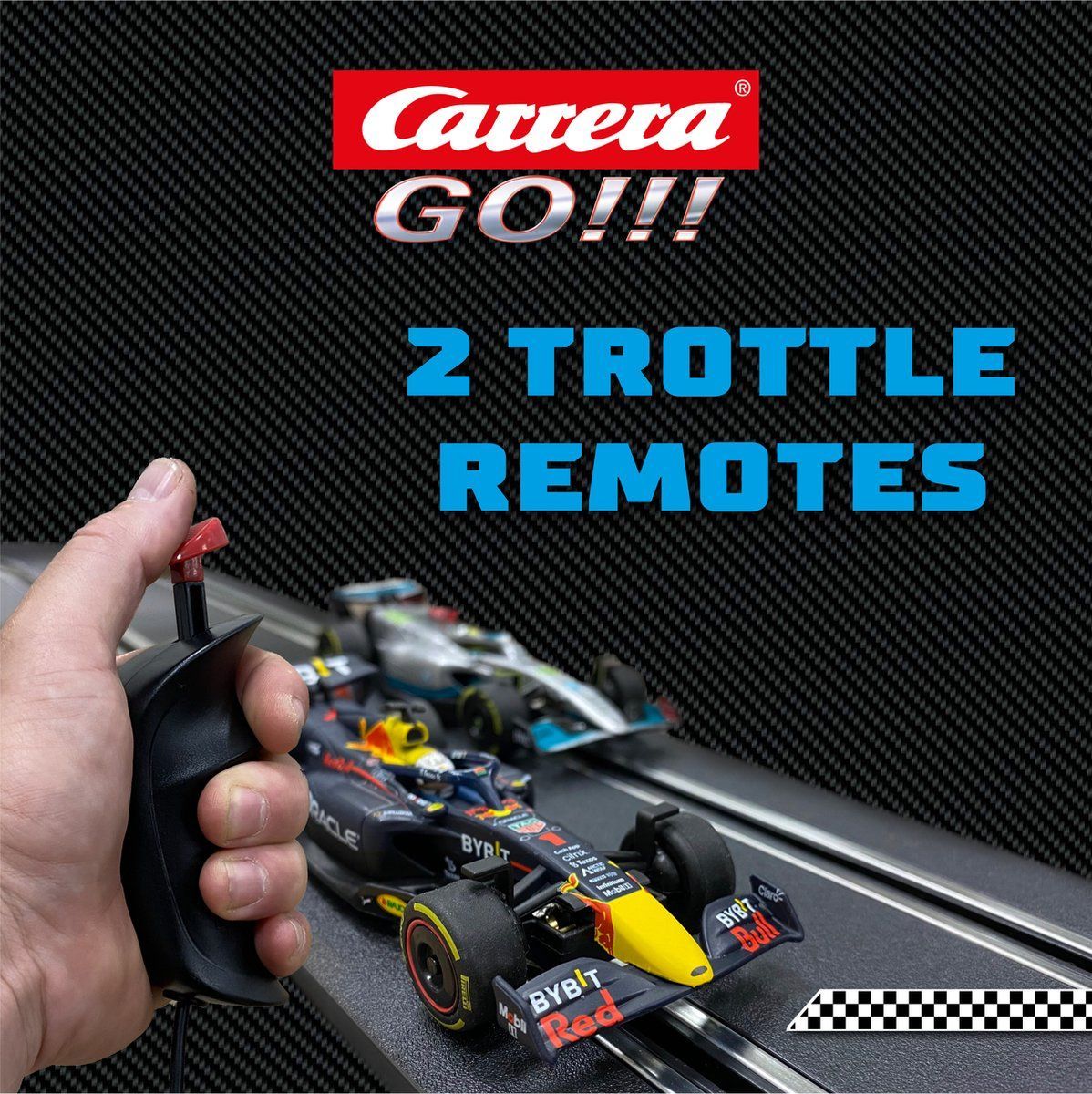 Circuit de course Formula Champions, Longueur 6,3 m, Echelle des voitures 1/43, Carrera Go, Des 6 ans