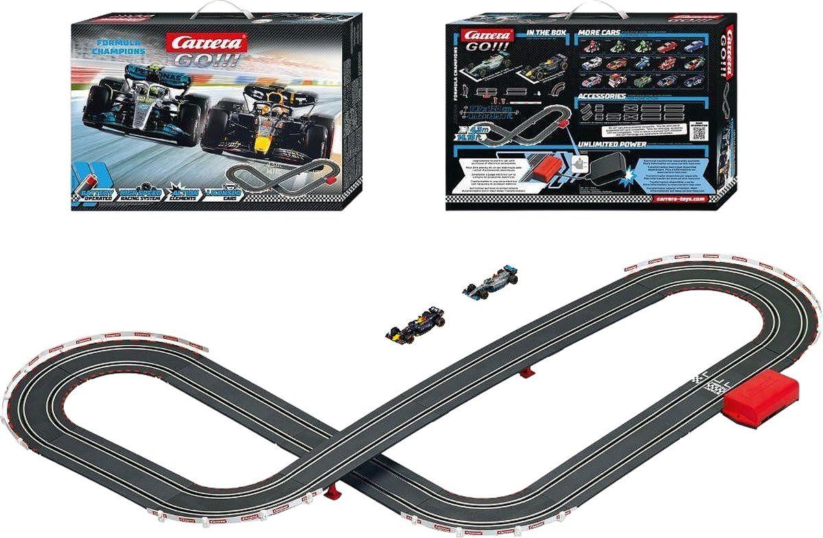 Circuit de course Formula Champions, Longueur 6,3 m, Echelle des voitures 1/43, Carrera Go, Des 6 ans