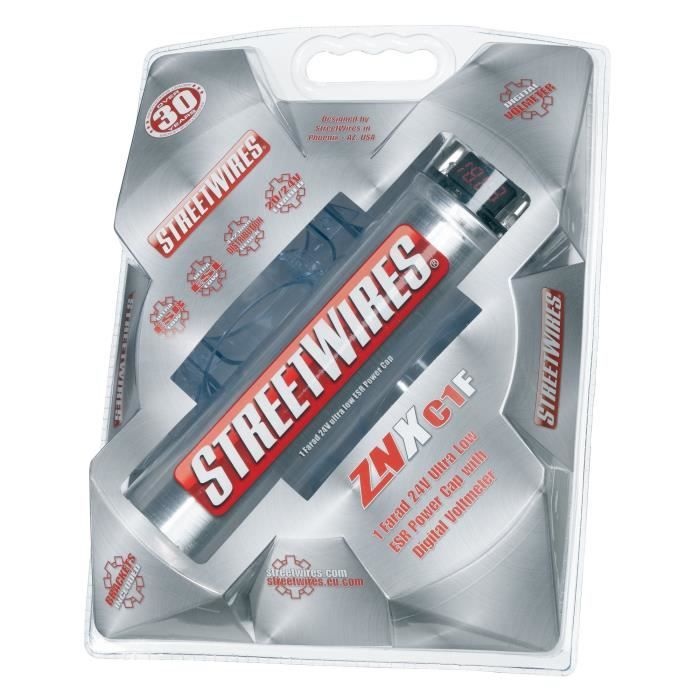 MTX ZNXC1F Condensateur Capa 1 Farad 24V a tres Faible ESR avec voltmetre et répariteur 4x21mm˛