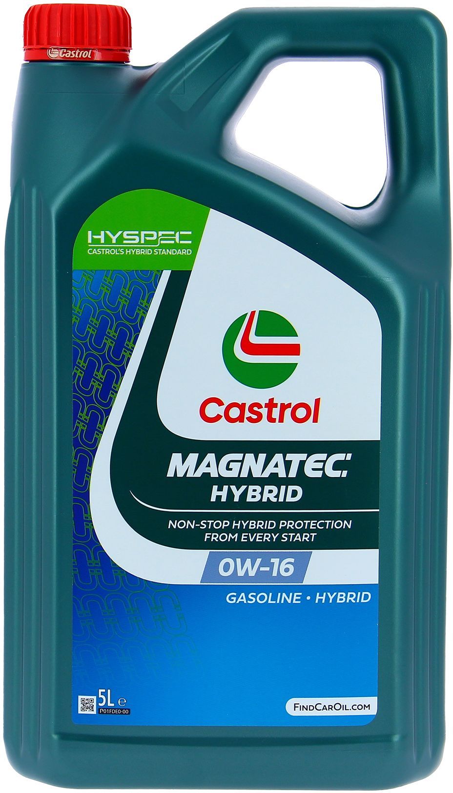 Huile moteur - CASTROL - Magnatec Hybride 0W-16 - 5L