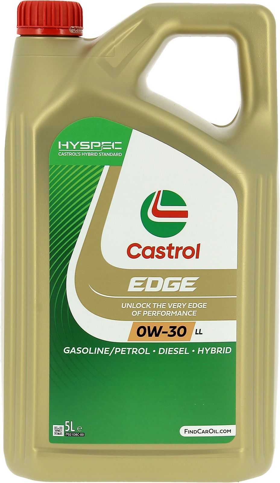 Huile moteur - CASTROL - EDGE 0W-30 LL - 5L