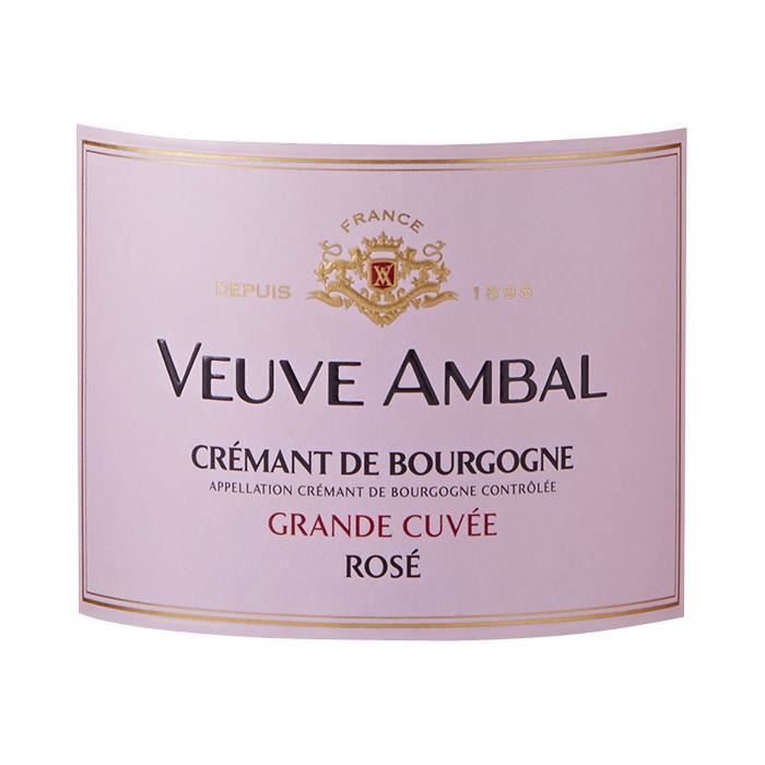 Veuve Ambal Grande CuvÈe - CrÈmant de Bourgogne RosÈ