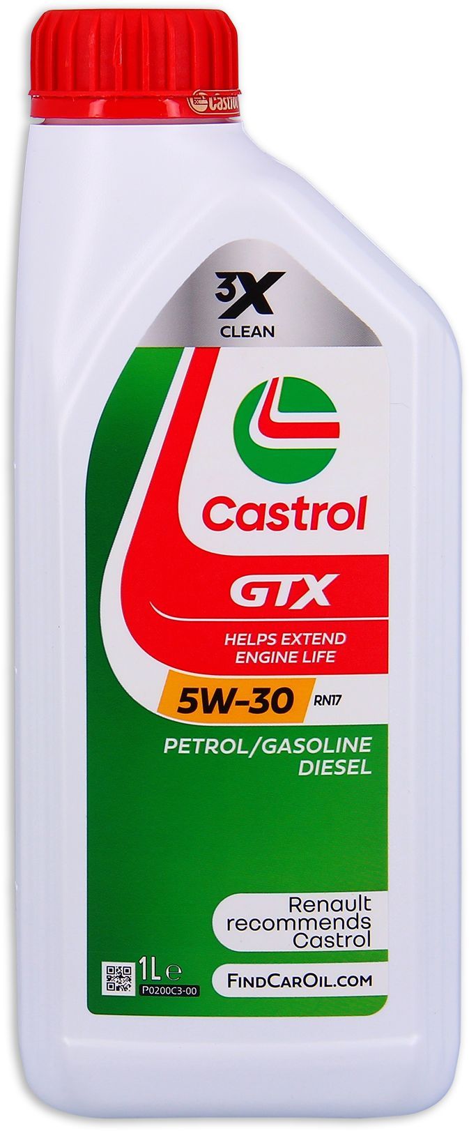 Huile moteur - CASTROL - GTX 5W-30 RN17 - 1L