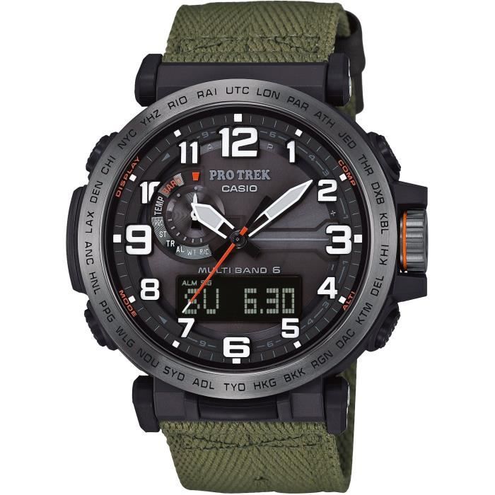 Montre - Casio-Premium - PRW-6600YB-3ER - Analogique - Résine - Étanchéité 10 Atm