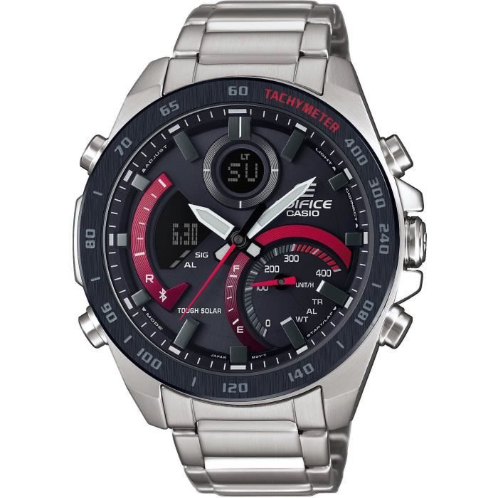 Montre - CASIO - ECB-900DB-1AER - 51,5mm - Noir