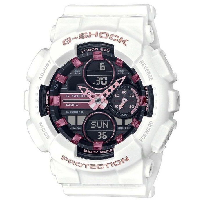 Montre Casio G-Shock Classic Femme Blanc - CASIO - Quartz - Double affichage - Adulte - Plastique - Ronde