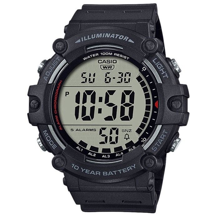 CASIO - Montre sport - Multifonctions - Noir