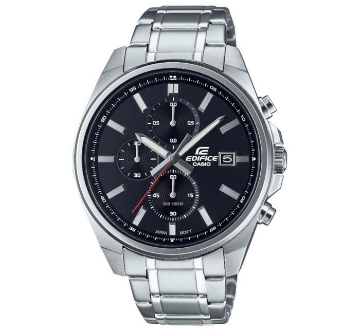 CASIO Edifice Montre EFV-610D-1AVUEF - Acier - Noir