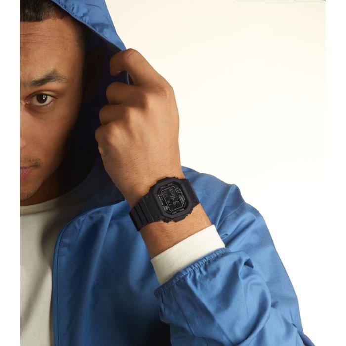 Montre - Casio - G-Shock The Origin - Homme - Noir - Énergie solaire - Étanchéité 20 Atm