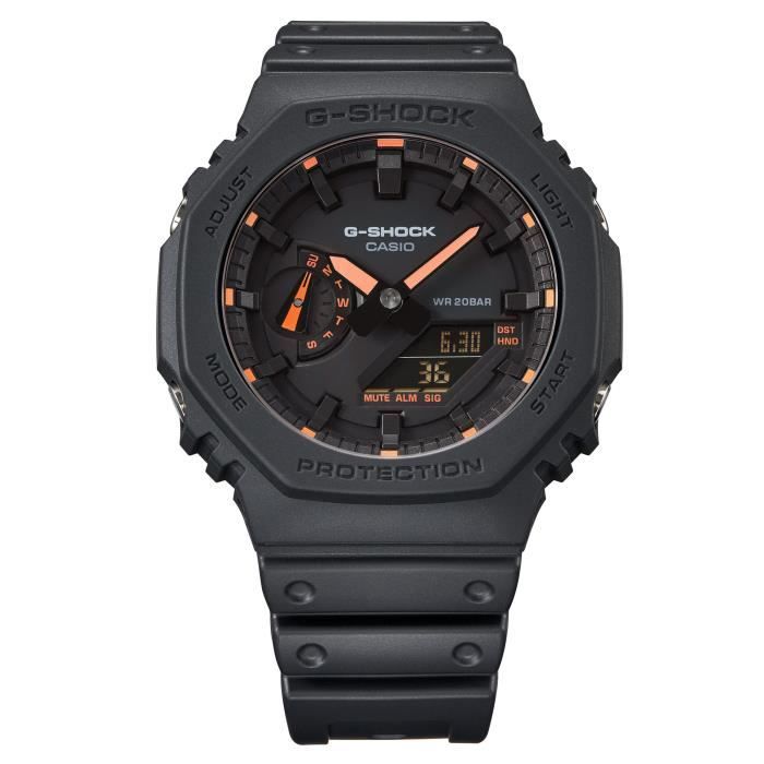 Montre - CASIO - G-Shock - Noir et Rouge rÈsine