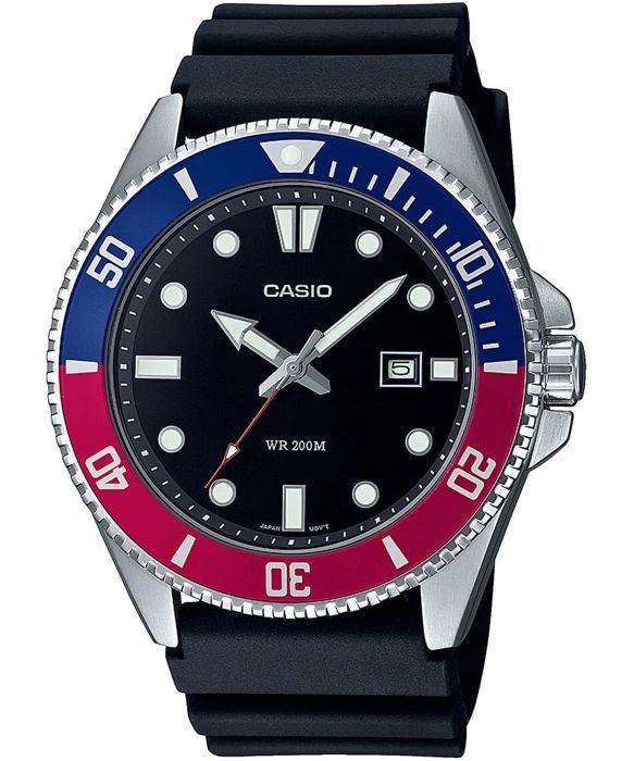 Montre - CASIO - Collection Homme - Noir - Acier - Étanchéité 20 bars