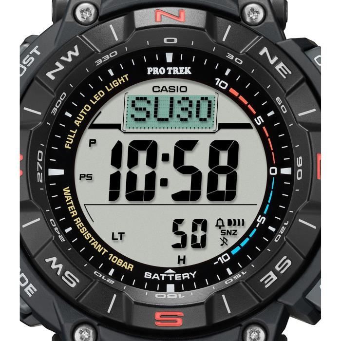 Montre - CASIO - PRG-340-1ER - 54,7mm - Noir
