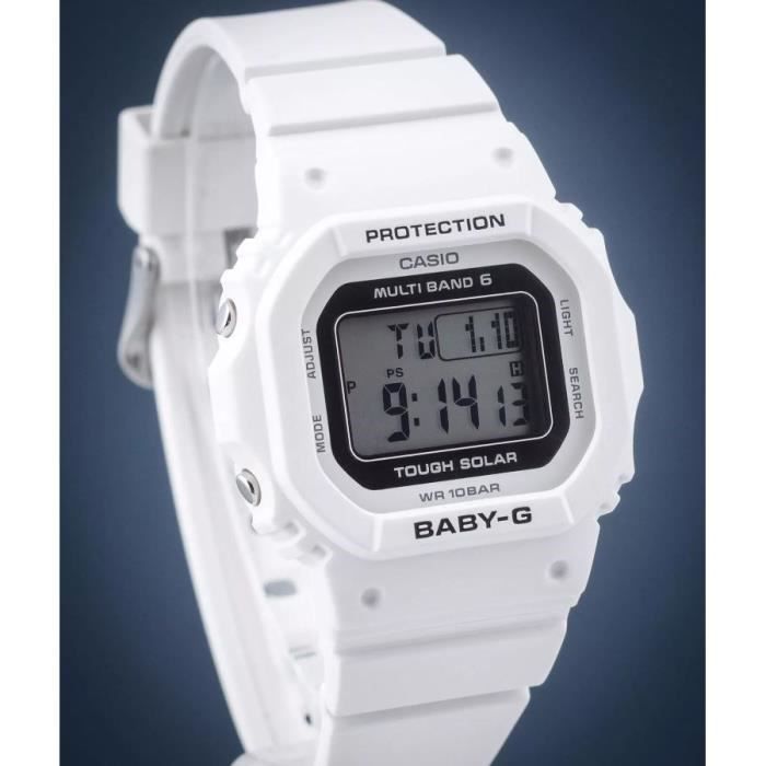Montre Casio Baby-G Urban Homme Blanc - CASIO - Quartz - Etanchéité 10 Atm - Design sportif a la mode