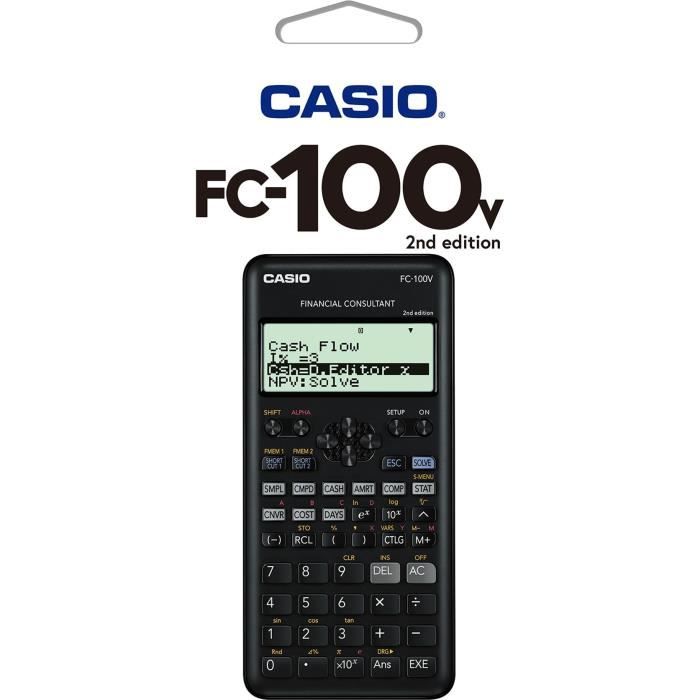 Calculatrice Casio FC-100V