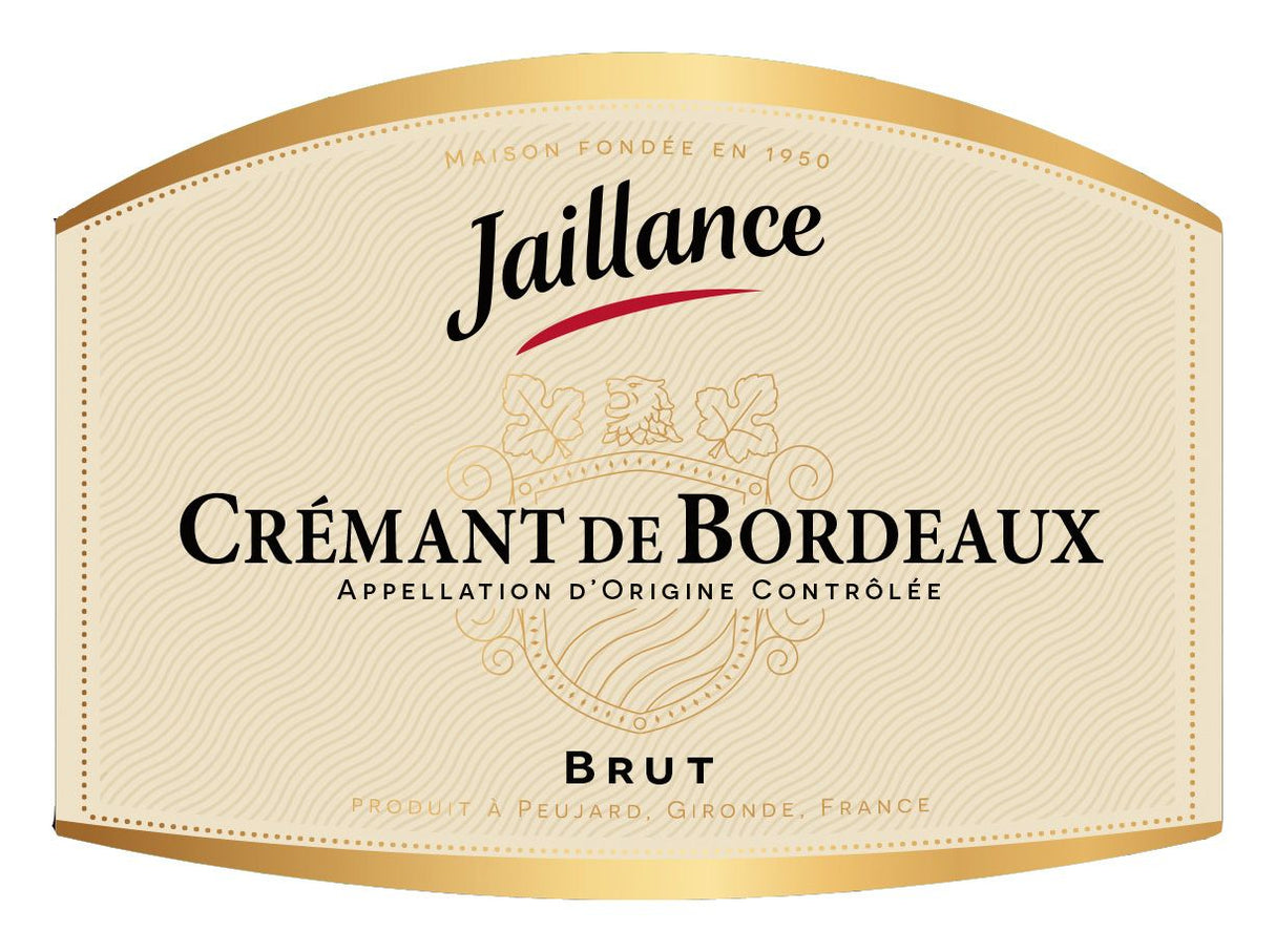 Crémant de Bordeaux Brut Blanc - Jaillance - 75cl