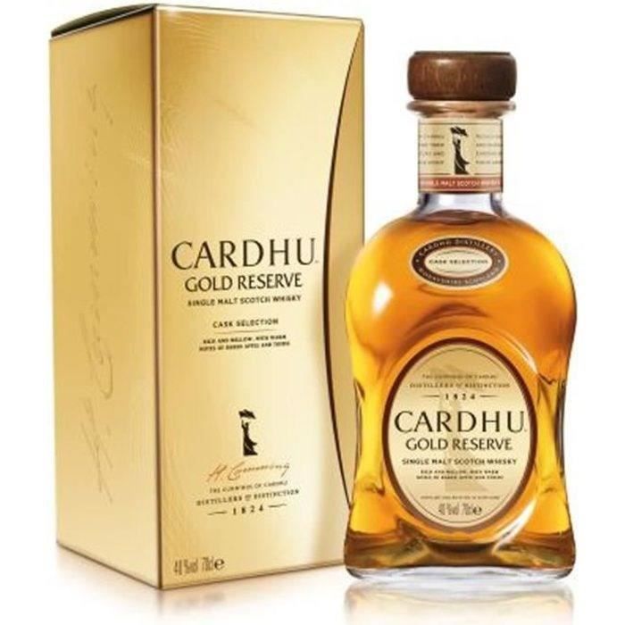 Cardhu - Gold Reserve - Single Malt Scotch Whiskey - 40.0% Vol. - 70cl
