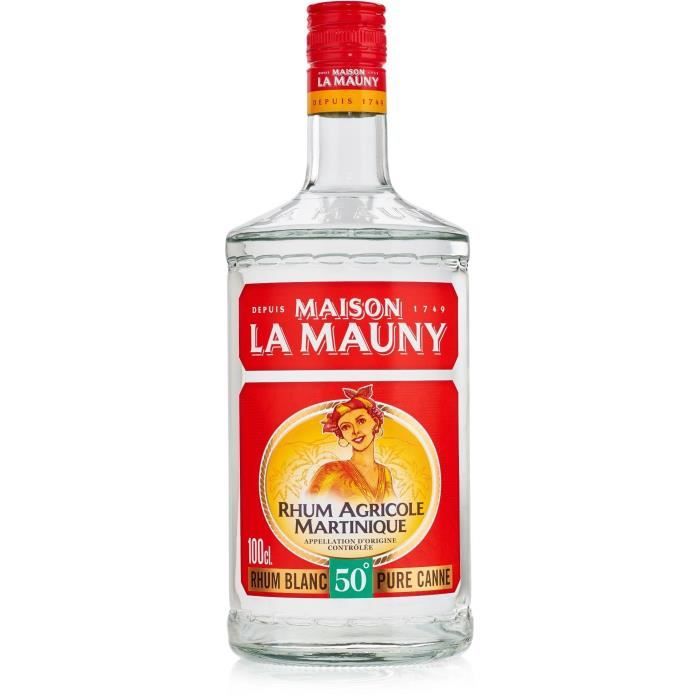 Maison La Mauny - Rhum Blanc Agricole - 50,0% Vol. - 100cl