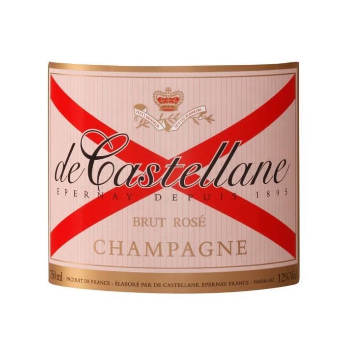 Champagne De Castellane Rosé brut