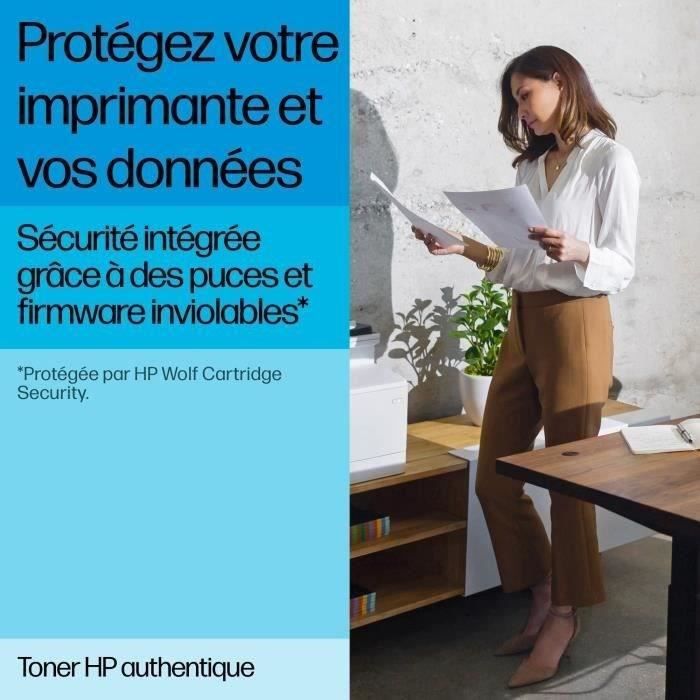 TONER HP 125A (CB542A) jaune - cartouche authentique pour imprimantes HP Color LaserJet CP1215/CP1515/CP1518/CM1312MFP