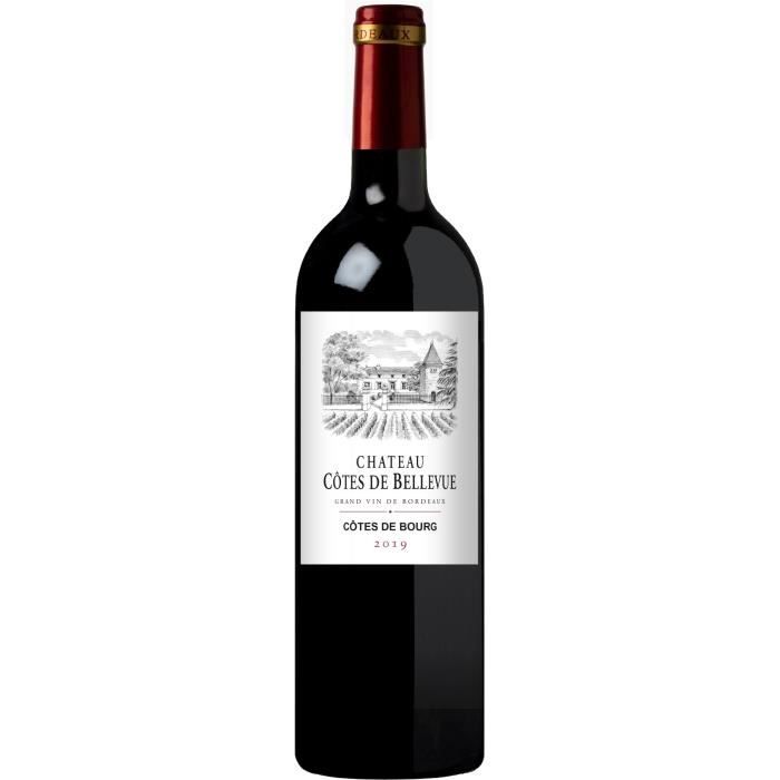 Ch‚teau CÙtes de Bellevue 2019 CÙtes de Bourg - Vin rouge de Bordeaux