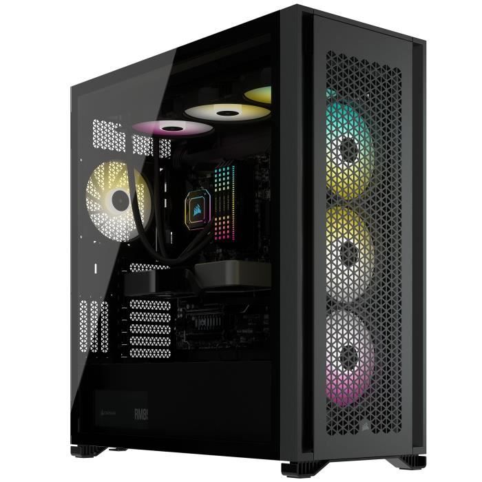 CORSAIR BoÓtier PC 7000D AIRFLOW Verre TrempÈ - Noir (CC-9011218-WW)