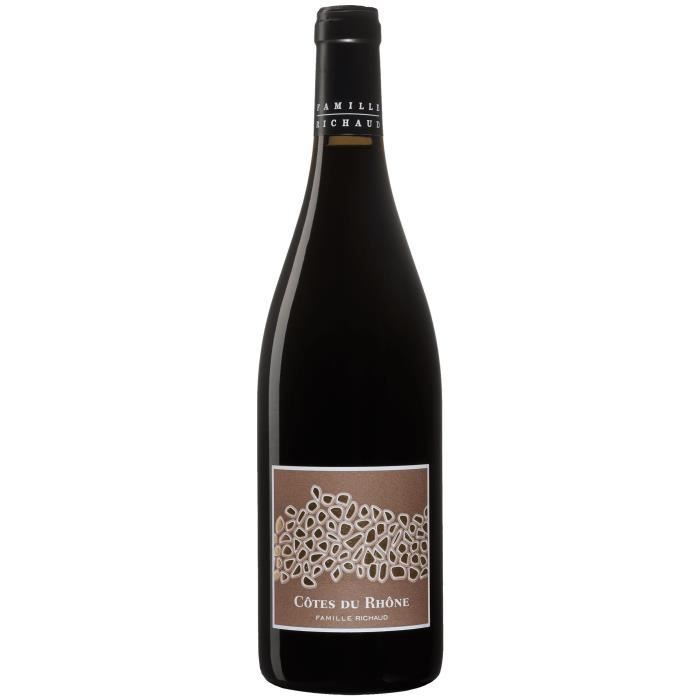 Famille Richaud 2021 Côtes du Rhône Bio - Vin rouge de la Vallée du Rhône