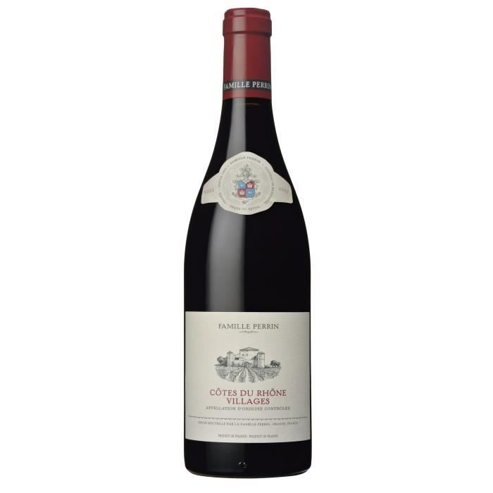 Famille Perrin 2022 Côtes du Rhône Villages - Vin rouge de la Vallée du Rhône