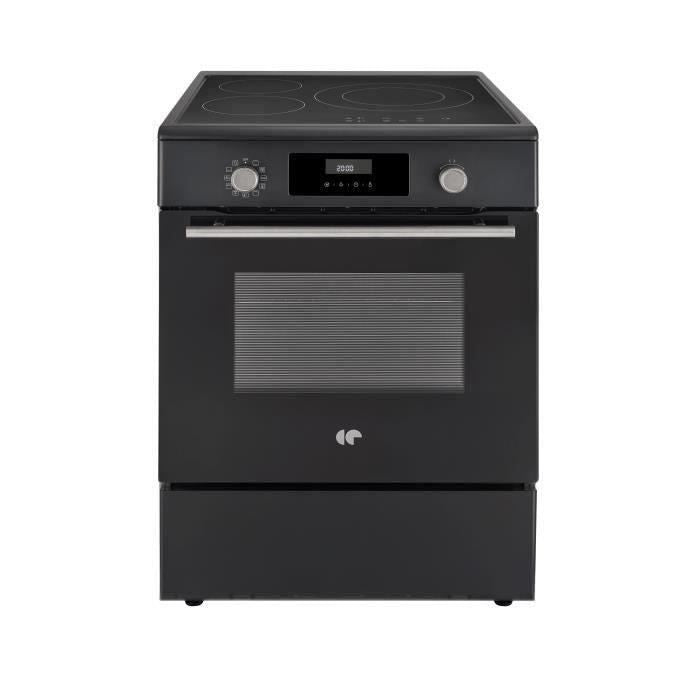 Cuisiniere induction - CONTINENTAL EDISON - CECI60FPB - 3 feux - L60 x H85 x P60 cm - Noir