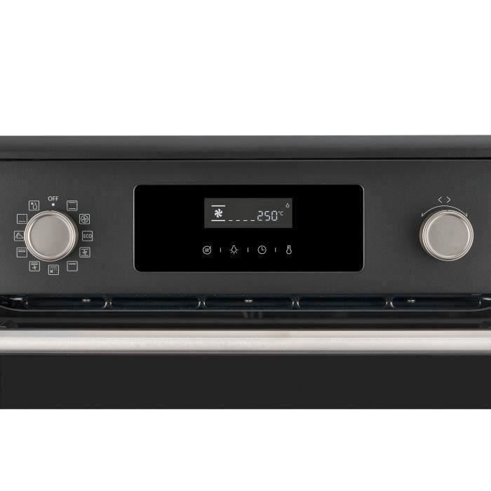 Cuisiniere induction - CONTINENTAL EDISON - CECI60FPB - 3 feux - L60 x H85 x P60 cm - Noir