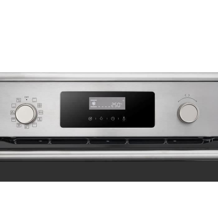 Cuisiniere induction - CONTINENTAL EDISON - CECI60FPS - 3 feux - L60 x H85 x P60 cm - Silver