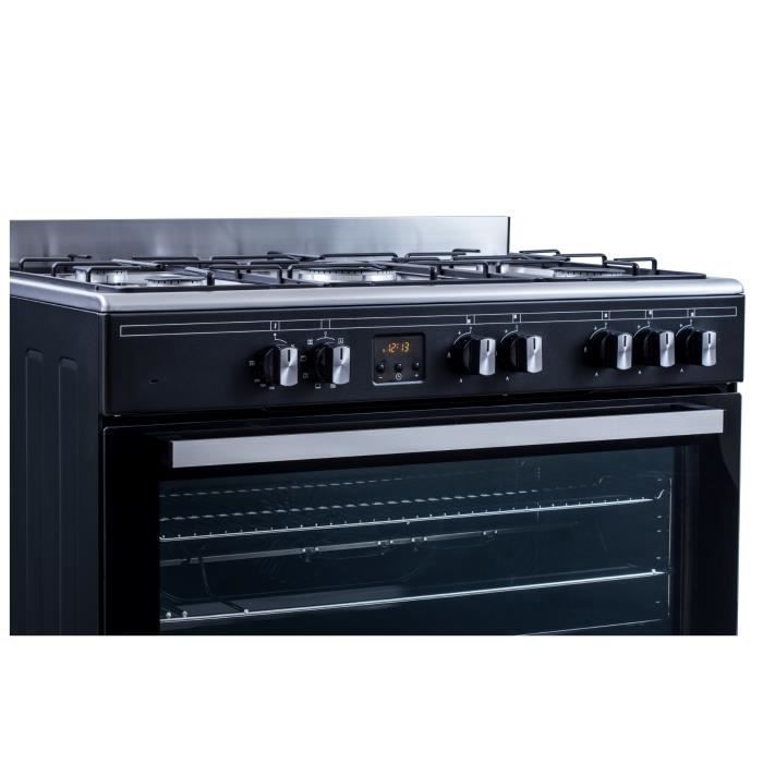 Cuisiniere piano four multifonctions catalyse - CONTINENTAL EDISON - CECP9060BDD- 95 L - Affichage digital - L90 x H 85 cm - Noir