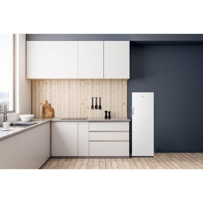 CongÈlateur armoire CONTINENTAL EDISON - 1 Porte - 194L - Total No Frost - Classe E - Blanc