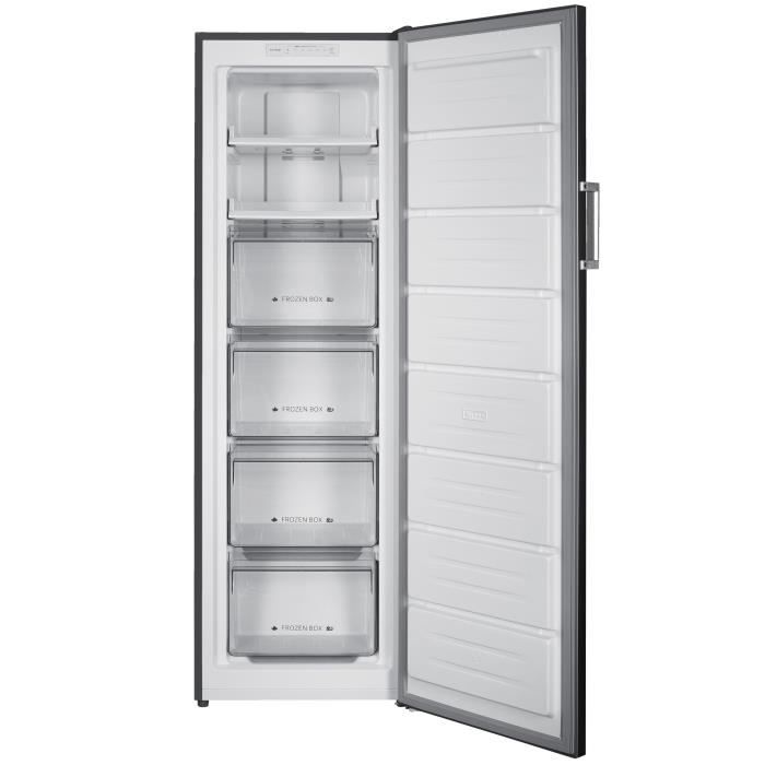 Congélateur armoire - CONTINENTAL EDISON - CECUF204NFSD - 204 L - Total No Frost - Classe D - Silver