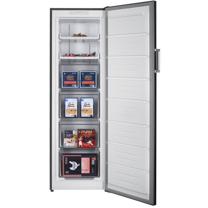 CongÈlateur armoire 204L - Total No Frost (Sans givre) - Classe E - Silver - L54 cm x H171 cm