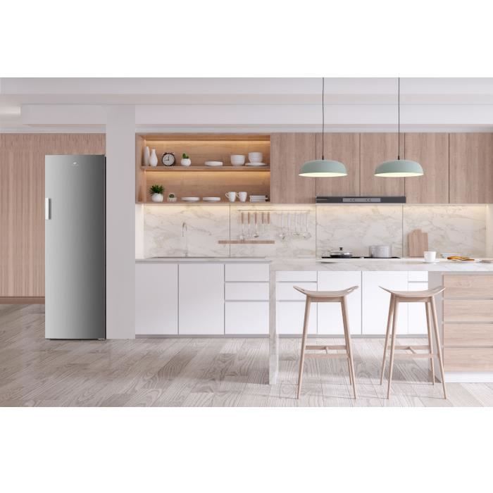 CongÈlateur armoire 204L - Total No Frost (Sans givre) - Classe E - Silver - L54 cm x H171 cm