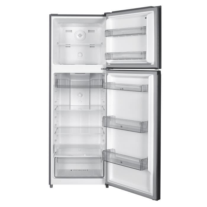 RÈfrigÈrateur congÈlateur haut CONTINENTAL EDISON CEF2D334NFS - total No Frost - Classe E - moteur inverter - 334L -L60xH170cm Inox