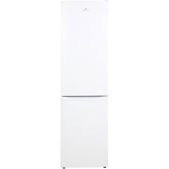 Réfrigérateur combiné-CONTINENTAL EDISON - CEFC225NFW - 225L -Total No Frost (Sans givre) - Classe E - L48,5 x P60 x H175 cm - Blanc