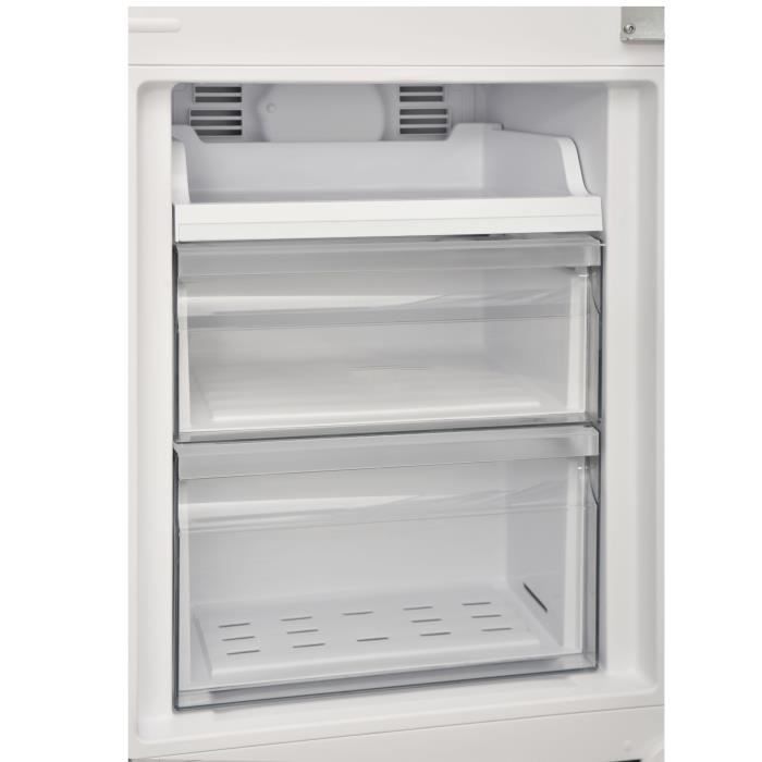 Réfrigérateur congélateur bas encastrable - 233L - Total No Frost (Sans givre) - L54x H177 x P54,5cm - Classe D