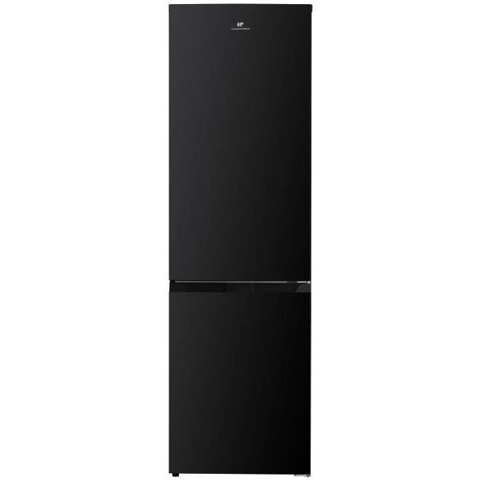 Réfrigérateur congélateur bas CONTINENTAL EDISON - 253L - Total No Frost (Sans givre)- Noir