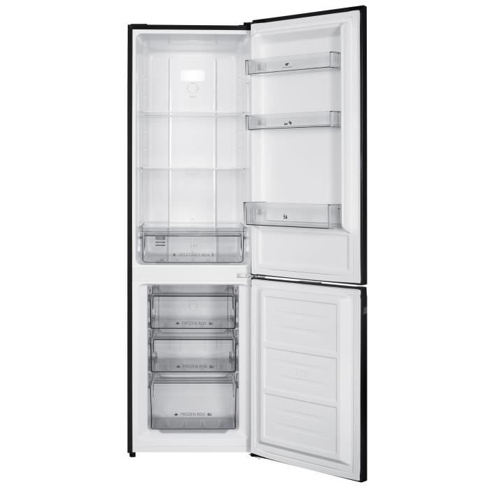 RÈfrigÈrateur congÈlateur bas CONTINENTAL EDISON - 253L - Total No Frost - Noir
