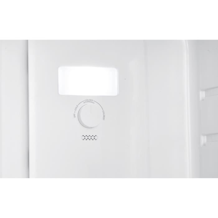 RÈfrigÈrateur congÈlateur bas CONTINENTAL EDISON - 251L -Total No Frost - Inox - L 55 cm x H 180 cm