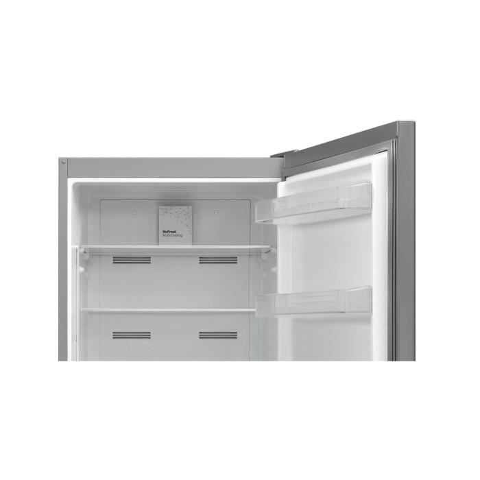 RÈfrigÈrateur congÈlateur bas CONTINENTAL EDISON- 472L - Total No Frost ( Sans givre) - 41 dB - L70 cmxH186cm -inox