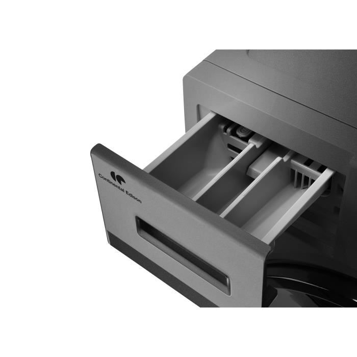Lave-linge hublot CONTINENTAL EDISON CELL10140S2 - 10 kg - Largeur 60 cm - Classe A - 1400 trs/min - moteur induction -Anthracite