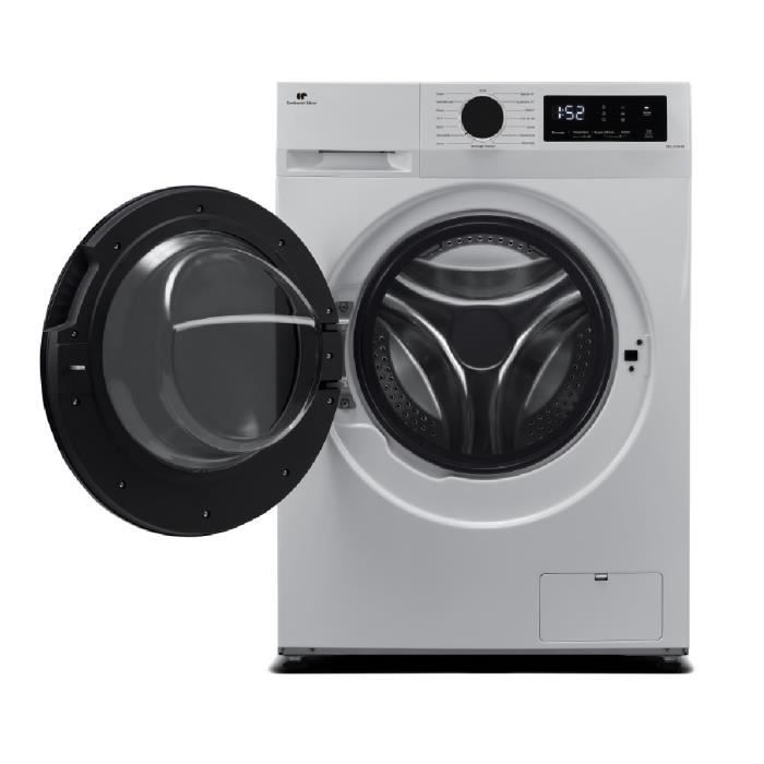 Lave-linge hublot CONTINENTAL EDISON CELL1214ISS -12kg - Largeur 60 cm - Classe A - 1400 trs/min - moteur induction - silver