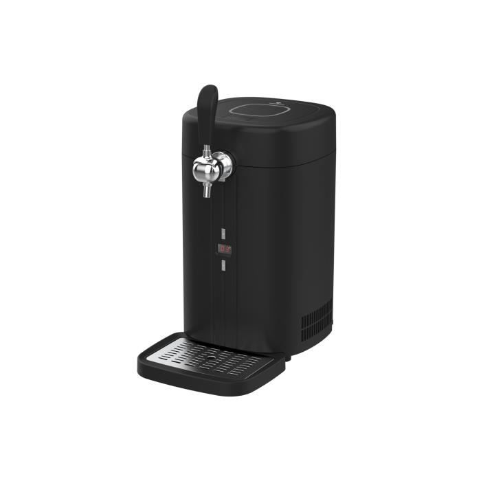 Tireuse a biere 5L - CONTINENTAL EDISON CEMB5B4 - Noir - 60 W - Compatible avec les fűts 5L