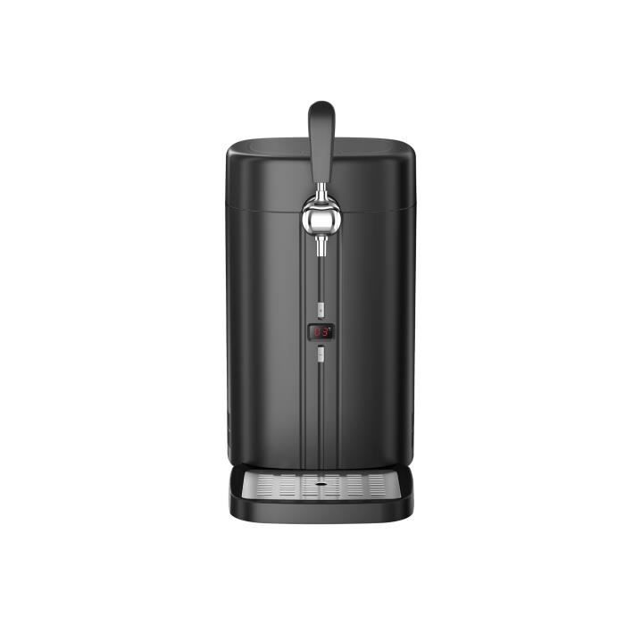Tireuse a biere 5L - CONTINENTAL EDISON CEMB5B4 - Noir - 60 W - Compatible avec les fûts 5L