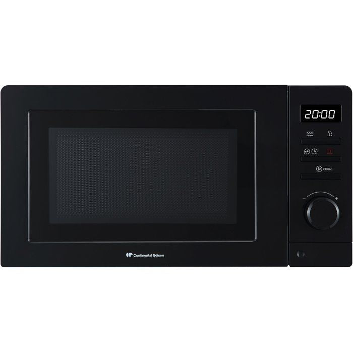 Micro-ondes - CONTINENTAL EDISON - CEMO20DB - Noir - 1050 W - 20 L - 43,4 x 32,9 x 24,1 cm
