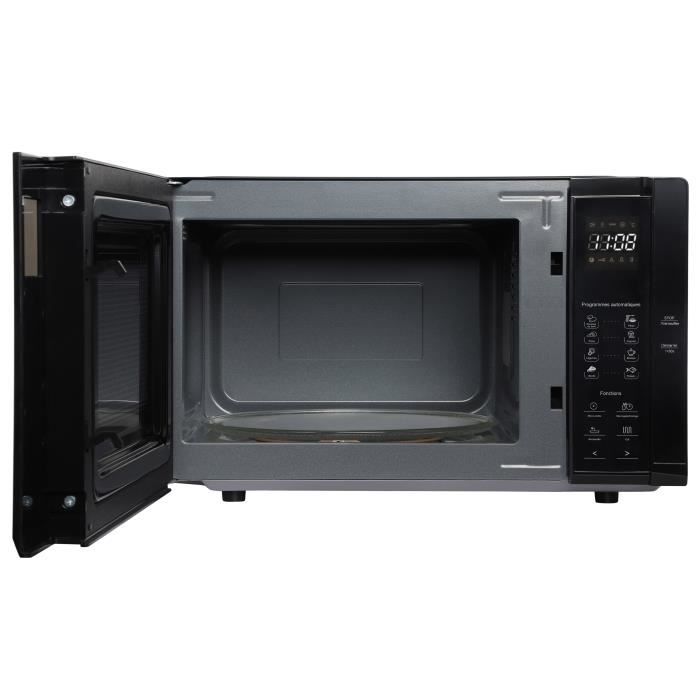 Micro-ondes - CONTINENTAL EDISON - CEMO23BG - Gril - Noir - 1280 W - L48 x H29,3 x P33,7 cm - 23 L
