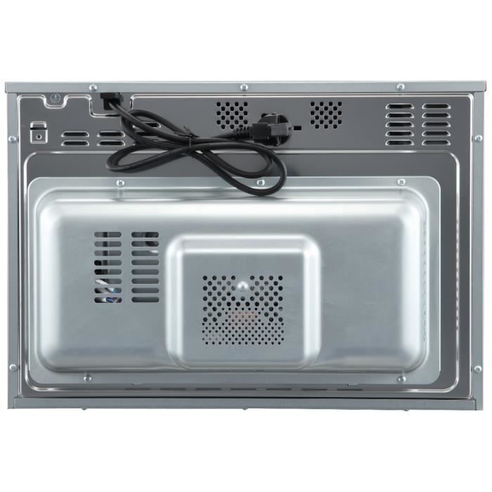 Four a micro-ondes encastrable - CONTINENTAL EDISON - 1450 W - 34 L -Combiné Gril - CEMO34CEB3 - 59,5 x 38,3 x 49,2 cm - Noir