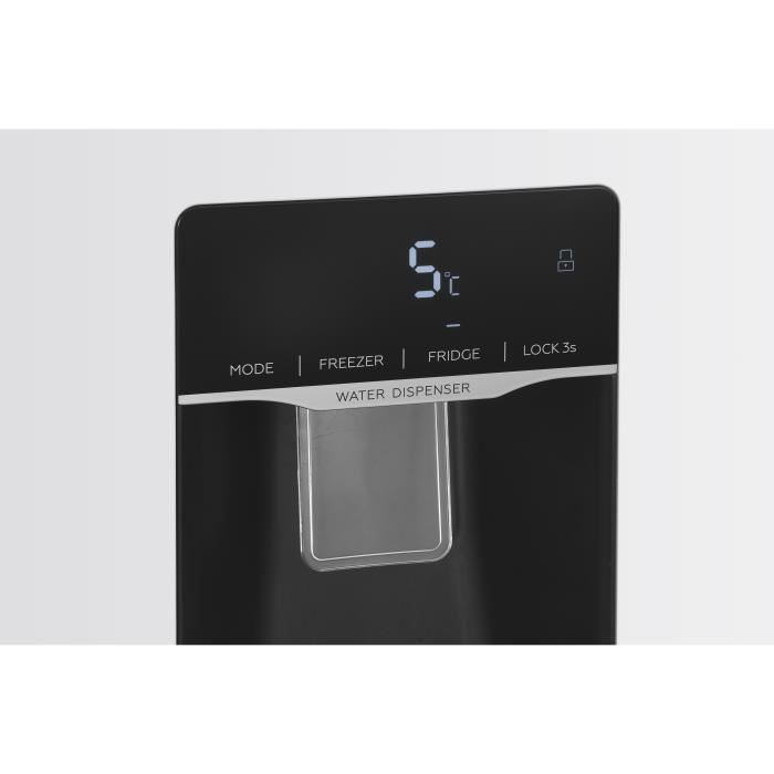 RÈfrigÈrateur amÈricain Continental Edison - CERA532NFW - 2 portes - 529L - L90 cm xH177 cm - Blanc